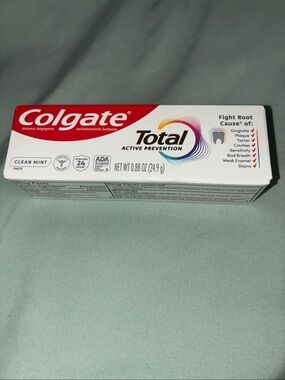 Colgate Total Active Prevention Clean Mint Toothpaste 0.88 oz